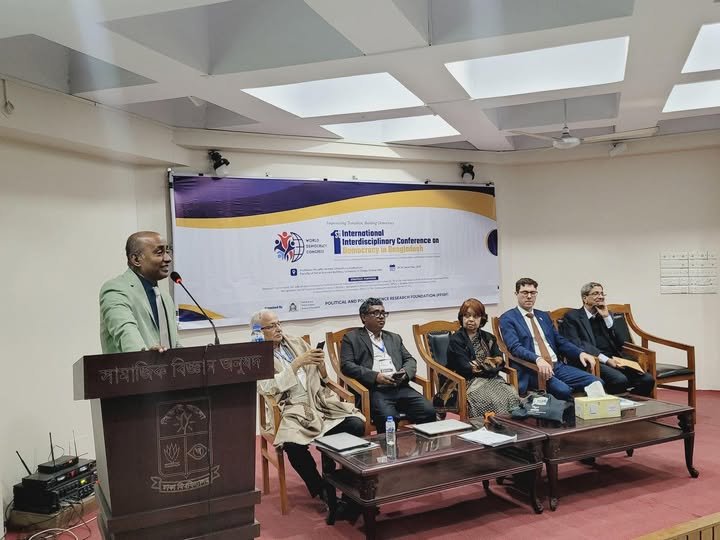 The immediate past Honorable Attorney General of Bangladesh was speaking at the World Democracy Congress 2025.